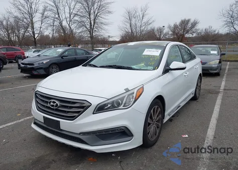 2017 Hyundai Sonata Sport from USA, damaged, VIN 5NPE34AF0HH554225